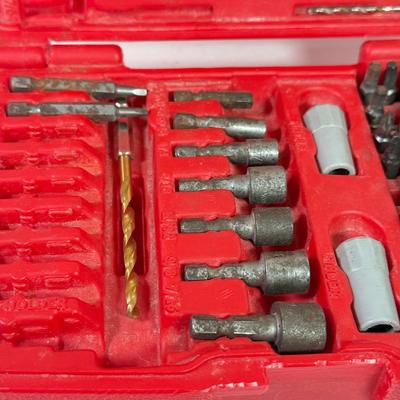 LOT 151L: Three Boxes of Drill Bits: Skil, Dewalt & Kobalt (incomplete)