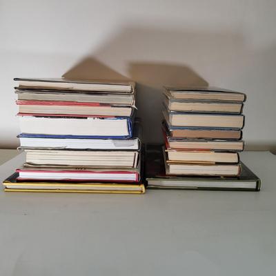 LOT 155: Sixteen Various Hard Back Hockey Books