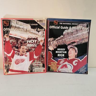 LOT 156: Fifteen Various Paperback Hockey Books and Hockey/Baseball Trading Cards