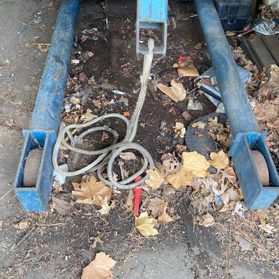 LOT 161G: Ruger HP18CJ Rolling Industrial Crane / Hoist - 2000 lb Capacity