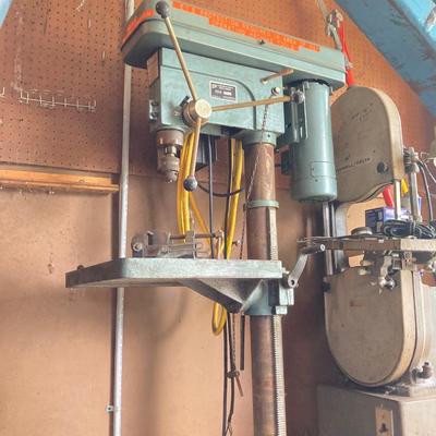 LOT 162G: Ellis Variable Speed Control Drill Press Model No. 8000 (Leeson) Direct Current Permanent Magnet Motor
