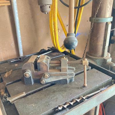 LOT 162G: Ellis Variable Speed Control Drill Press Model No. 8000 (Leeson) Direct Current Permanent Magnet Motor