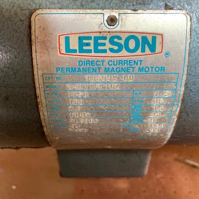 LOT 162G: Ellis Variable Speed Control Drill Press Model No. 8000 (Leeson) Direct Current Permanent Magnet Motor
