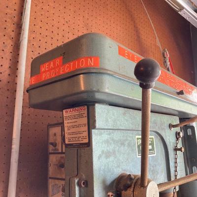 LOT 162G: Ellis Variable Speed Control Drill Press Model No. 8000 (Leeson) Direct Current Permanent Magnet Motor