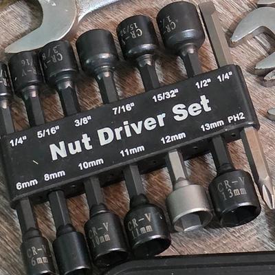 LOT 182D: Large Assortment Of Craftsman & Kobalt Tool Socket & Assorted Nut Driver Sets
