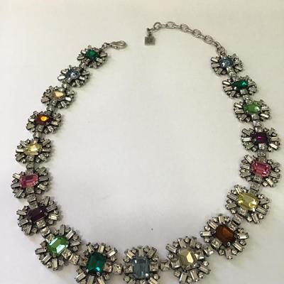 DANNIJO Paloma glass embellished, necklace, rare