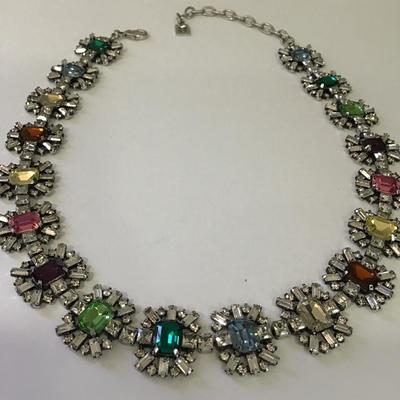 DANNIJO Paloma glass embellished, necklace, rare