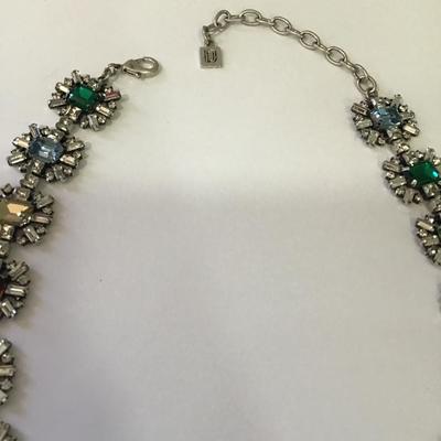 DANNIJO Paloma glass embellished, necklace, rare