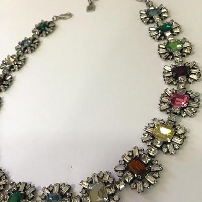 DANNIJO Paloma glass embellished, necklace, rare