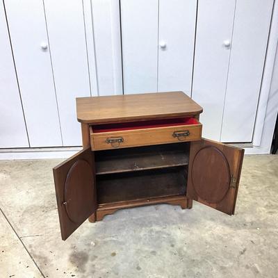 Sale Photo Thumbnail #884: Comes with one shelf
Measurements:
30" in height, 31" in width, 18" in depth