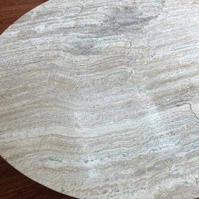 Marble Top Empire Style Cocktail Table