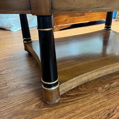 Marble Top Empire Style Cocktail Table