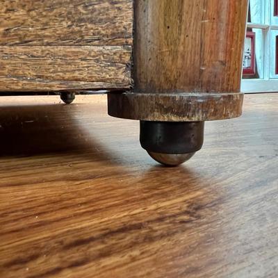 Marble Top Empire Style Cocktail Table