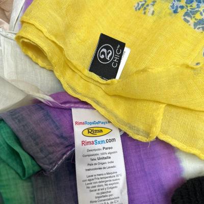 Designer Scarf Lot - Liberty of London, Silk, Wool, Alpaca