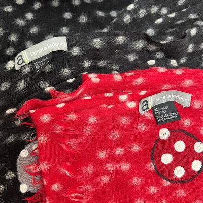 Designer Scarf Lot - Liberty of London, Silk, Wool, Alpaca