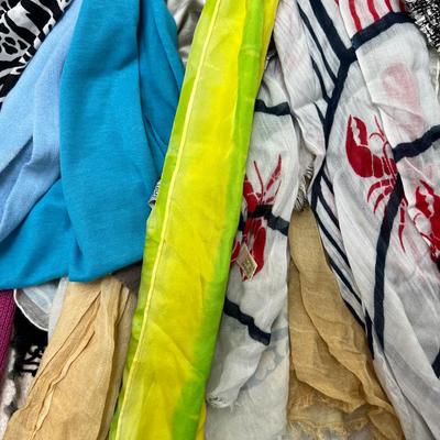 BIG Scarf Lot Mixed Sizes Textures