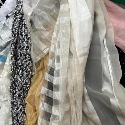 BIG Scarf Lot Mixed Sizes Textures