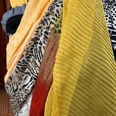BIG Scarf Lot Mixed Sizes Textures