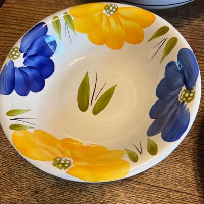 Kitchenware Cooking Lot - Italian, Ceramic, Hand Painted