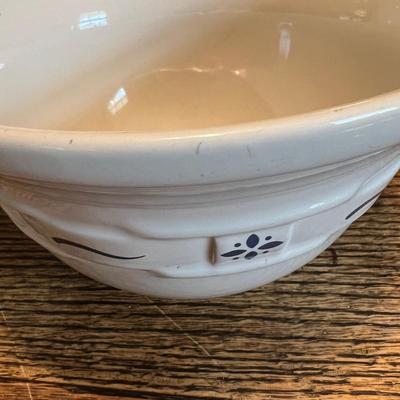 Big Kitchenware Pottery Ceramic Lot - Cuisinart, Hall, Homer Laughlin, Longaberger, Edwin Bennett
