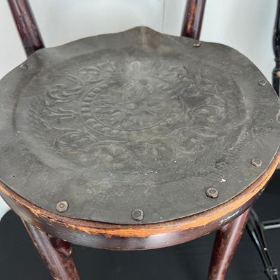 Antique Austrian and Vintage Hitchcock Style Chairs