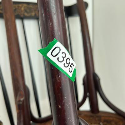 Antique Austrian and Vintage Hitchcock Style Chairs