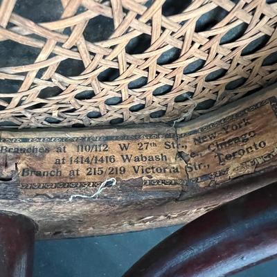 Antique Austrian and Vintage Hitchcock Style Chairs