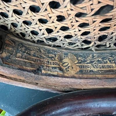 Antique Austrian and Vintage Hitchcock Style Chairs