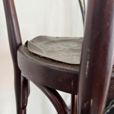 Antique Austrian and Vintage Hitchcock Style Chairs