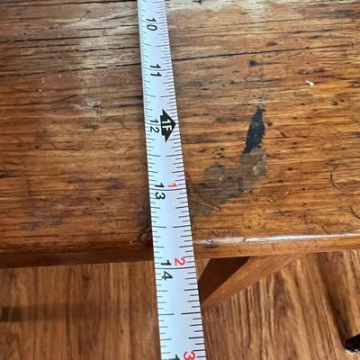 Vintage Solid Wood Single Drawer Side Table