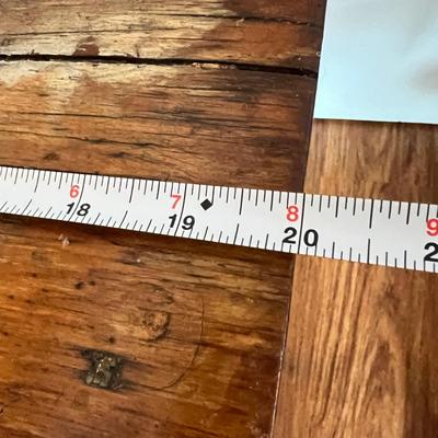 Vintage Solid Wood Single Drawer Side Table