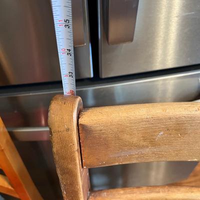 Mixed Lot of 3 Wood Chairs