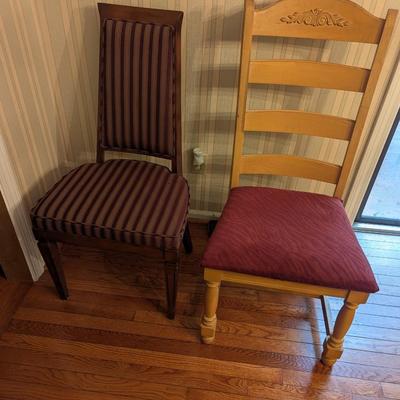 Vintage Cushioned Chairs