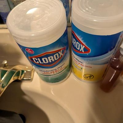 Bathroom Cleaning Supplies & Towels & Depends
