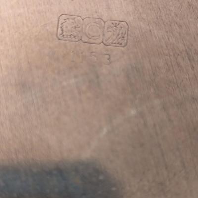 A Couple Of Marked Platters 1 -W M Rogers Silver Plated 1153