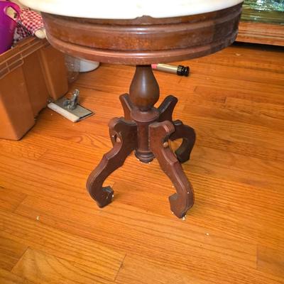 Short Marble Endtable
