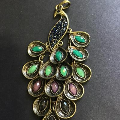 Beautiful peacock pendant