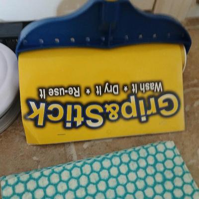 Assorted Cleaning Supplies Bundle – Mops, Pads, Duster & More!