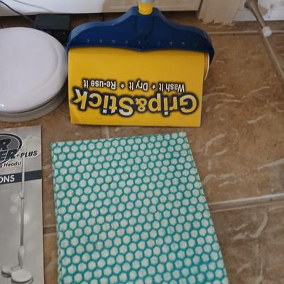 Assorted Cleaning Supplies Bundle – Mops, Pads, Duster & More!