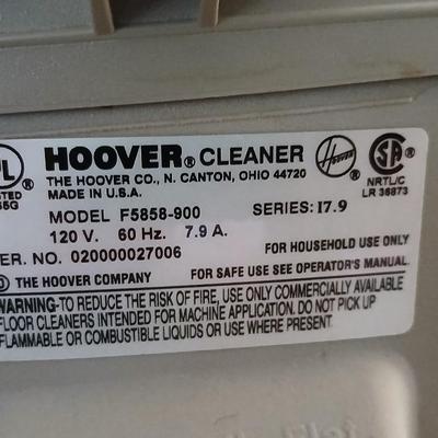 Hoover SteamVac Silver Carpet Cleaner – Model F5858-900