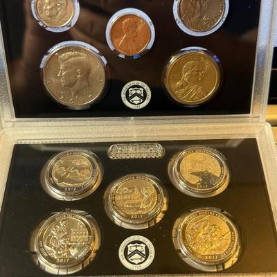 2017-S US Mint 225th Anniversary Enhanced Uncirculated 10-Coin Set as Pictured.