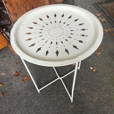 Metal Tray Table