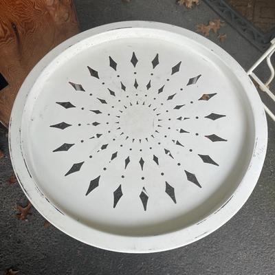 Metal Tray Table