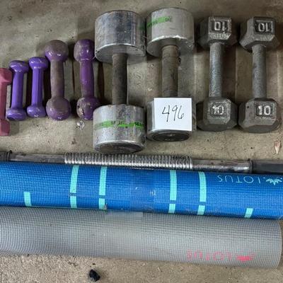 Weight and Fitness Lot