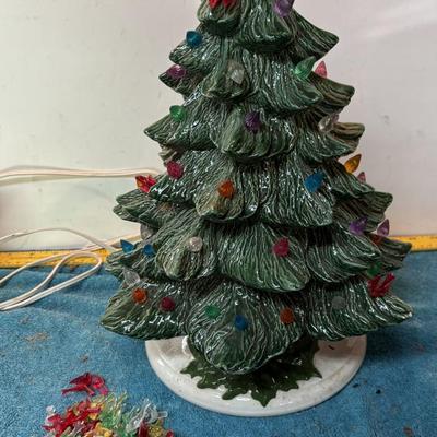 Vintage Ceramic Christmas Tree