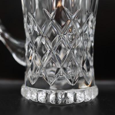 Three Vintage Crystal Gorham Pitcher (3)