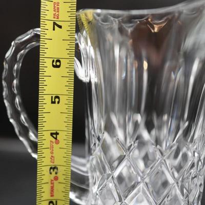 Three Vintage Crystal Gorham Pitcher (3)