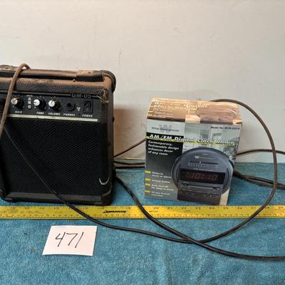 Radio and Speaker