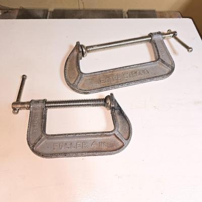 2 Fuller C-Clamps