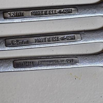 Craftsman Metric Combination Wrench Set – 10mm to 15mm (5-Piece)